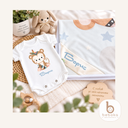 Персонализиран комплект за новородено момче – Monkey